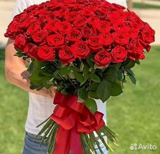 Высокие Розы Гиганты Доставка Круглосуточно