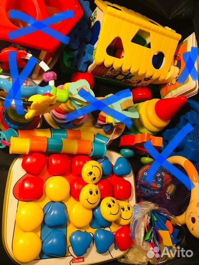 Развивающие игрушки пакетом ELC подарок