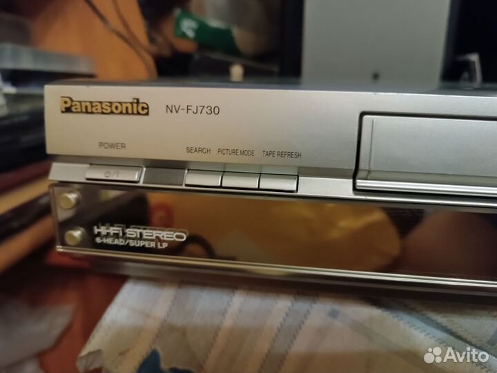 Видеомагнитофон panasonic nv-fj730HiFi stereo