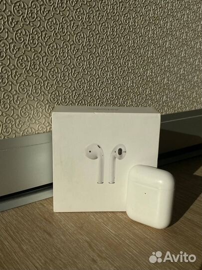 Беспроводные наушники apple airpods 2