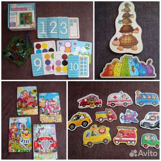 Развивающие игры и пазлы