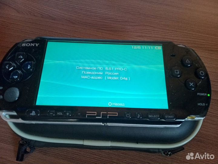 Портативная игровая приставка sony PSP 3008