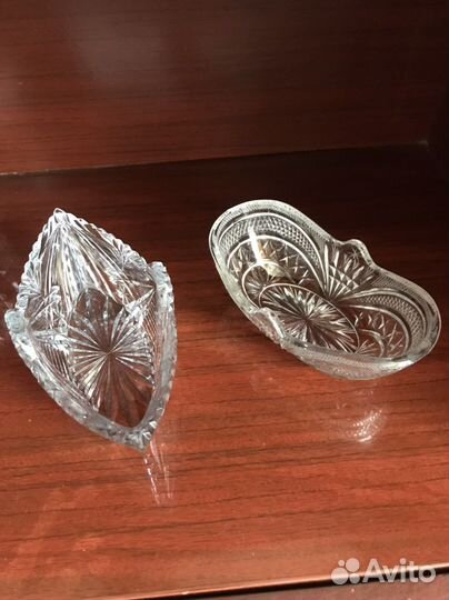 Салатники хрусталь СССР