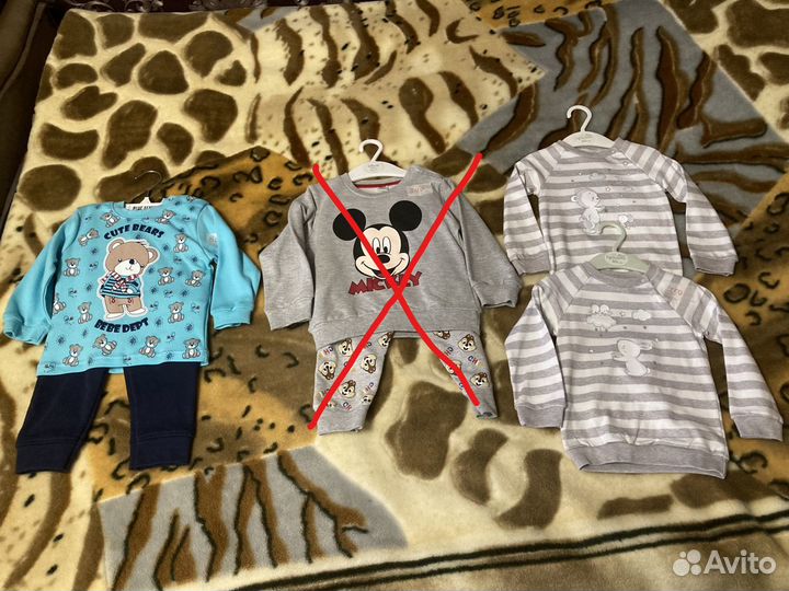 Новые детские вещи 86 размер