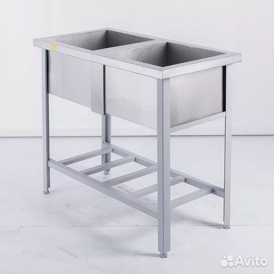 Ванны моечные двухсекционные