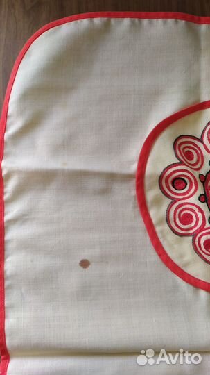 Фартук женский кухонный СССР вышивка винтаж