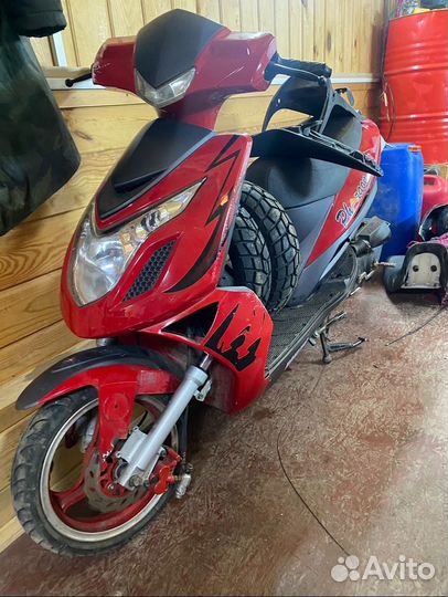 Разбор скутера honling pharaon new