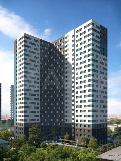 2-к. квартира, 51 м², 4/24 эт.