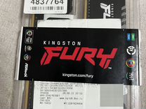 Kingston fury beast black rbg ddr4 16gb 3200