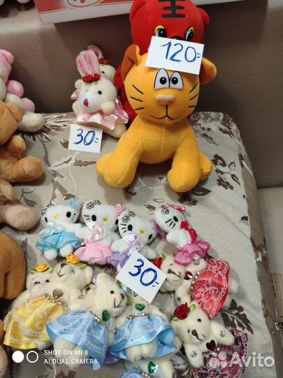 Мягкие игрушки для букета