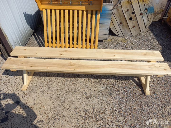 Лавка деревянная