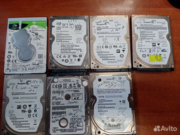 Жесткие диски с BAD-ами и нерабочие