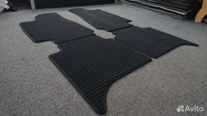 Автоковрики для BMW e12, репс, графитовые