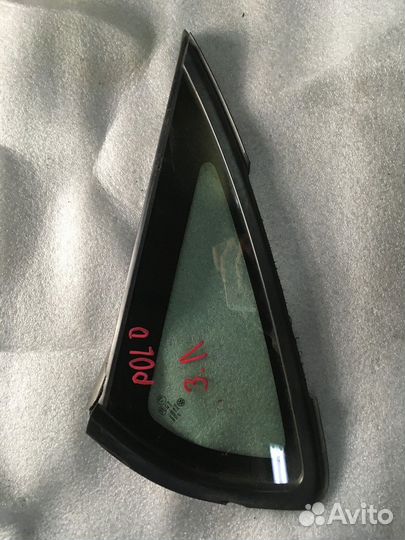Стекло кузовное заднее левое (Volkswagen Polo)