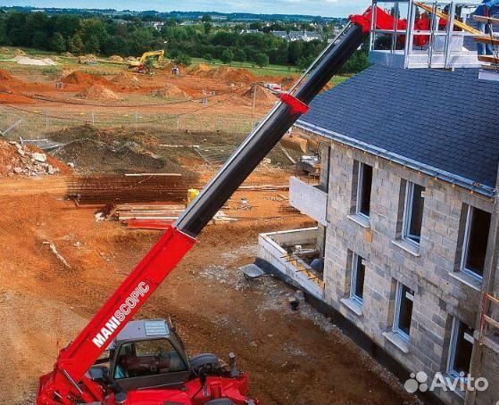 Услуги погрузчика Телескопического Manitou