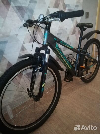 Велосипед подростковый mongoose, колёса 24 дюйма