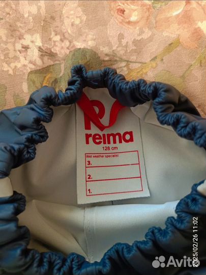 Reima Oja брюки прорезиненные р. 128