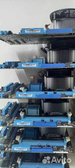 Мат плата на DDR3 + Q8400 + кулер LGA775. Много