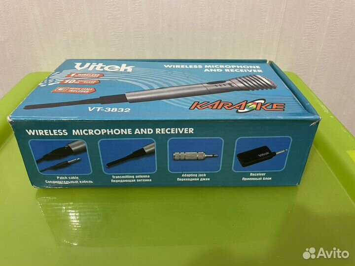 Vitek VT-3832 караоке