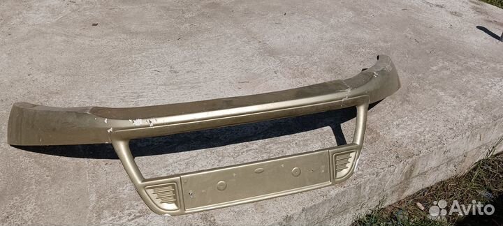 Накладка на передний бампер форд S-max