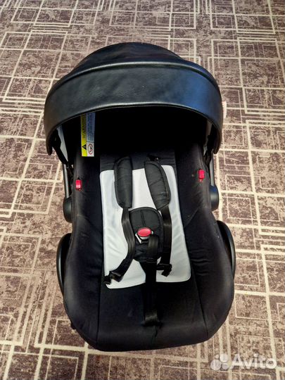 Автолюлька luxmom 608, черный