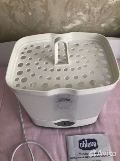 Паровой стерилизатор Chicco 2 в 1 с автоматическим