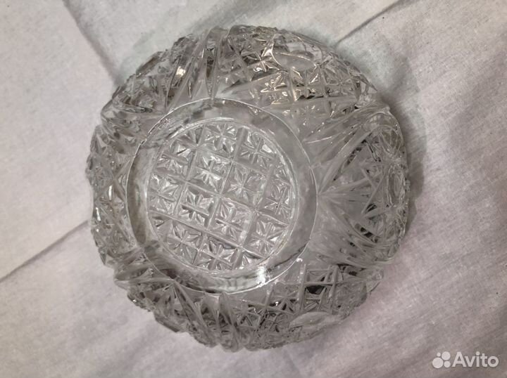 Хрустальная ваза 16 см