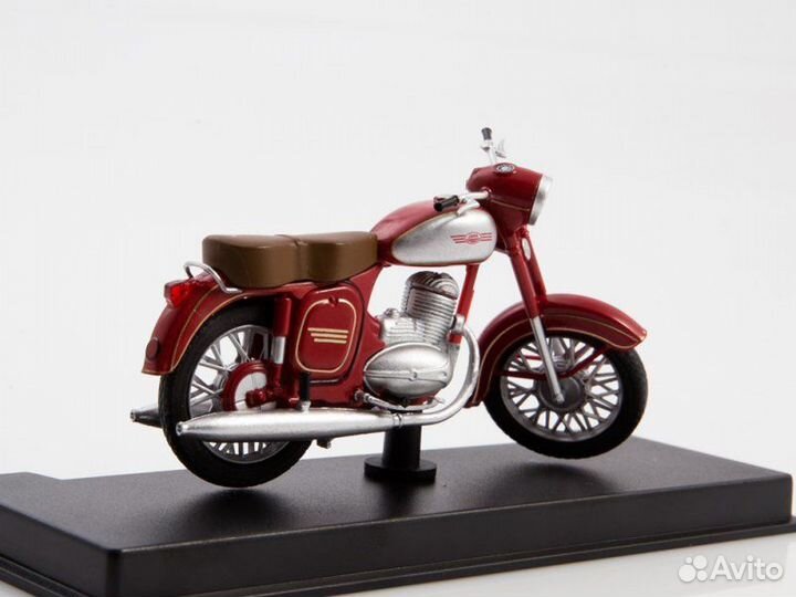 Мотоцикл Ява Jawa 250 353 Наши Мотоциклы 1:24