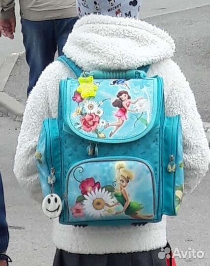 Рюкзак школьный для девочки бу