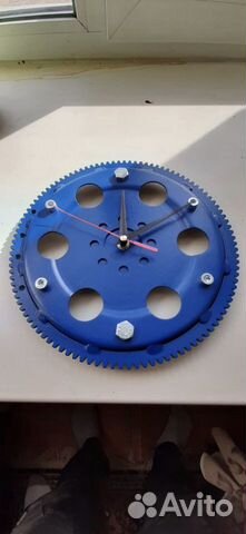 Часы из маховика