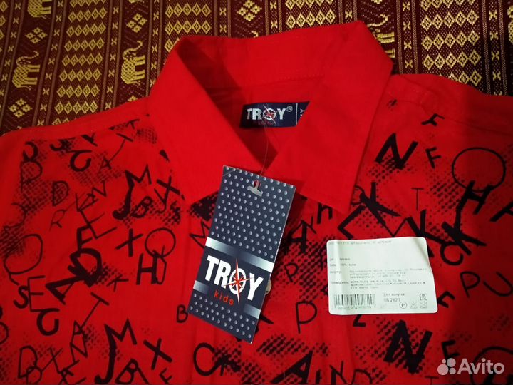 Рубашка для мальчика 146