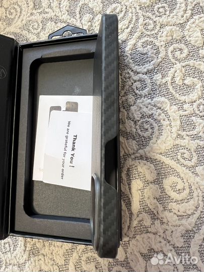 Кевларовый чехол на iPhone 13 Pro, diss с магнитом