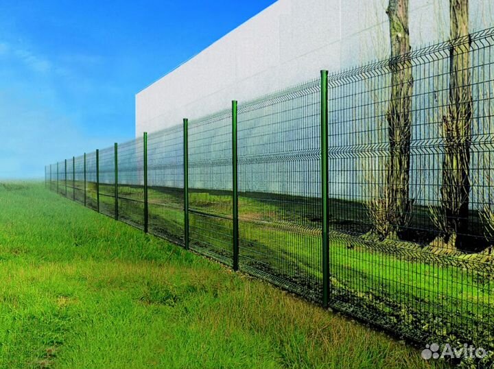 3Д сетка гиттер для забора