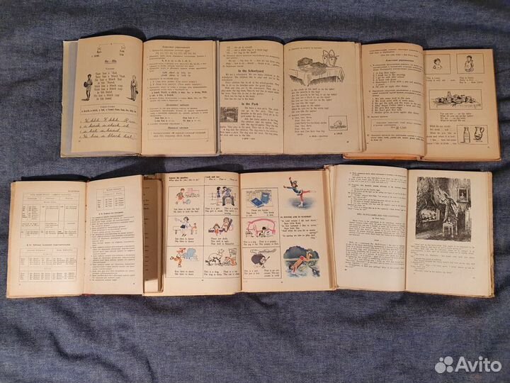 Букварь 1980г-английский для малышей 1964г Белград