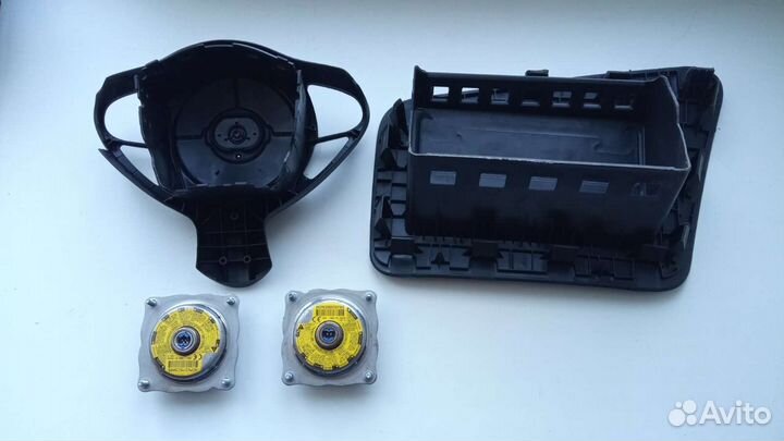 Подушка безопасности Nissan Juke патроны+крышки