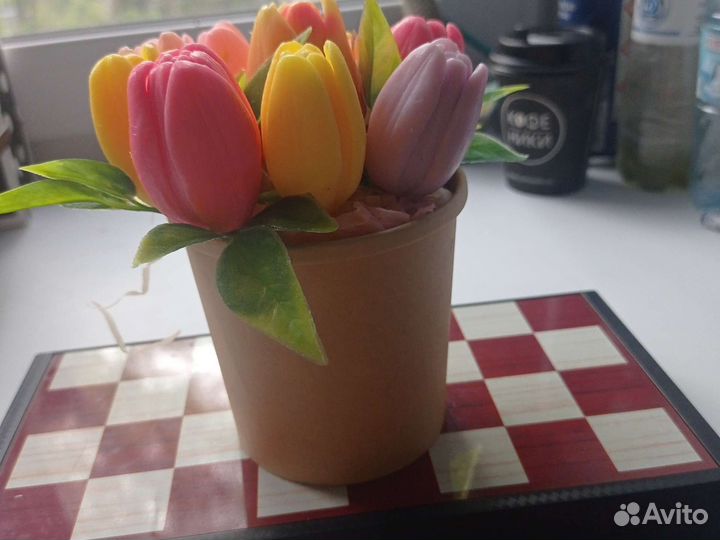 Тюльпаны (мыло)