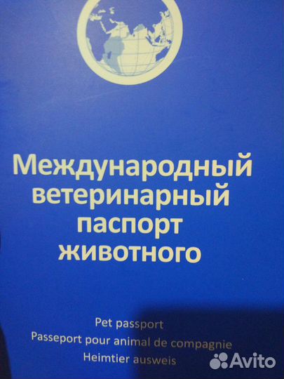 Ветеринарный паспорт