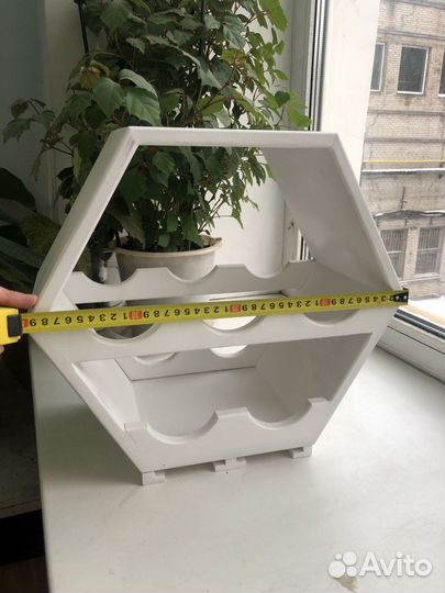 Винная полка лофт