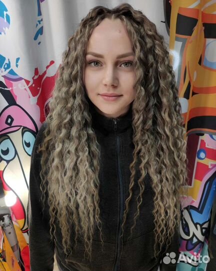 Афрокосы, дредолоконы