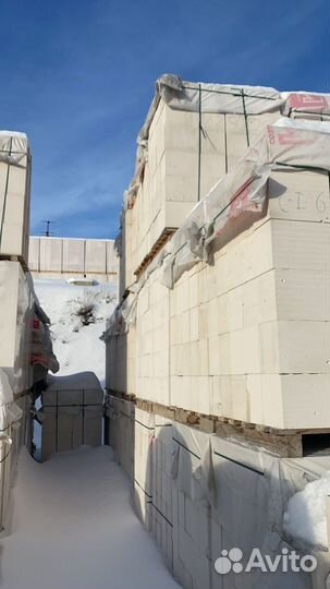 Газобетонные блоки 600*200*250 Д500