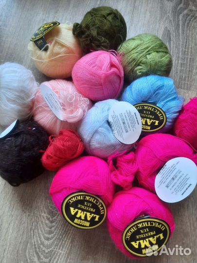 Пряжа нитки для вязания
