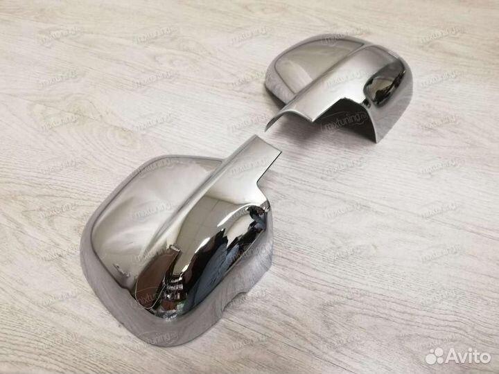 Накладки на зеркала (хром) Citroen Berlingo 2012+