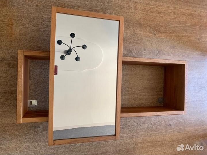 Полка настенная в ванную с зеркалом икеа