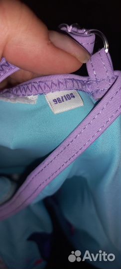 Купальник для девочки 98 104