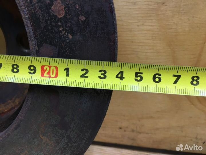 Диск тормозной передний Nissan Ad Y12 HR15DE 2005