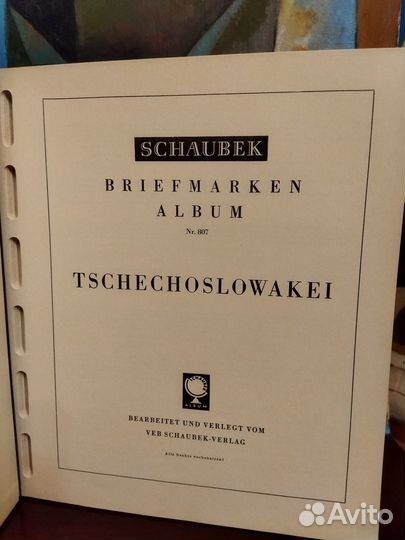 Schaubek(Шаубек) альбомы и иллюстрированные листы