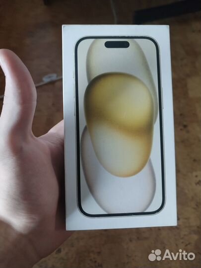 iPhone 15 dual sim 128gb жёлтый