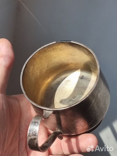 Подстаканник серебряный