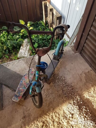 Самокат детский бу внедорожный