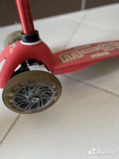 Самокат mini micro deluxe led